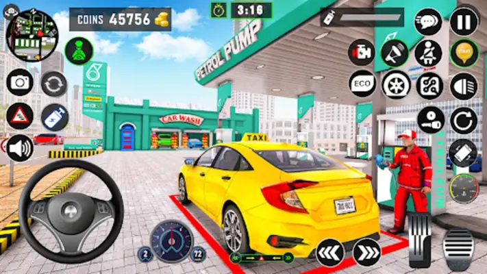 Crazy Taxi Driver Taxi Game android App screenshot 2