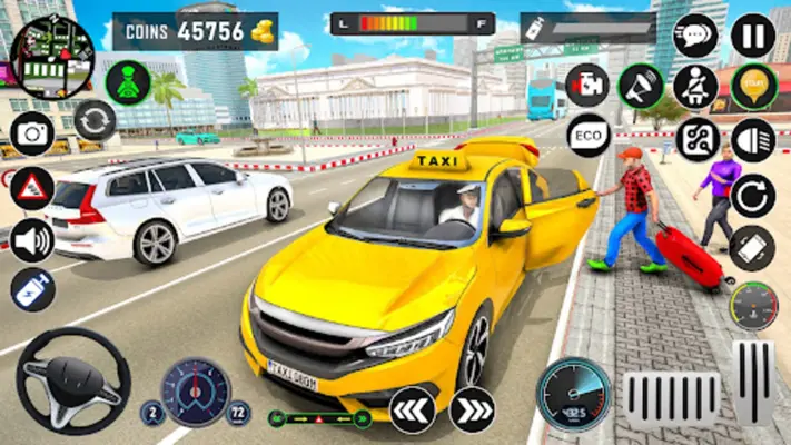 Crazy Taxi Driver Taxi Game android App screenshot 3