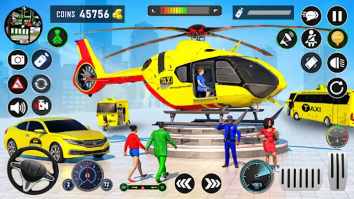 Crazy Taxi Driver Taxi Game android App screenshot 4