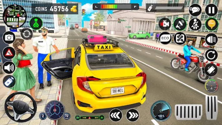 Crazy Taxi Driver Taxi Game android App screenshot 5